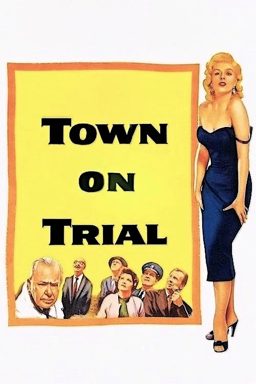 Movie poster for Town on Trial (1957)