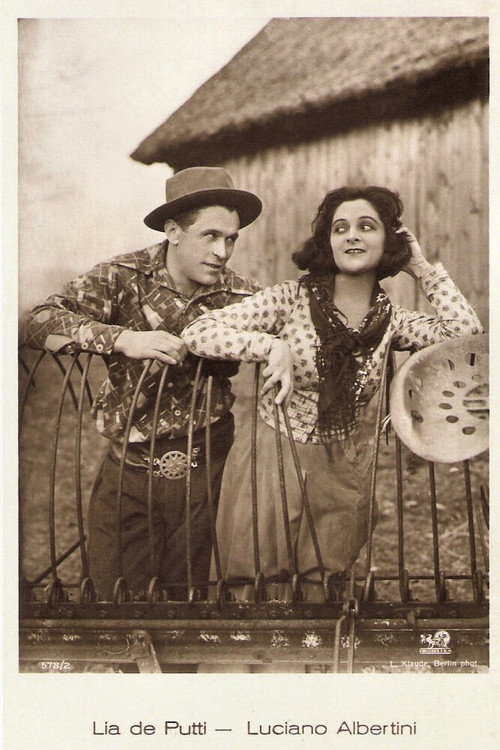 Movie poster for Die Schlucht des Todes (1923)