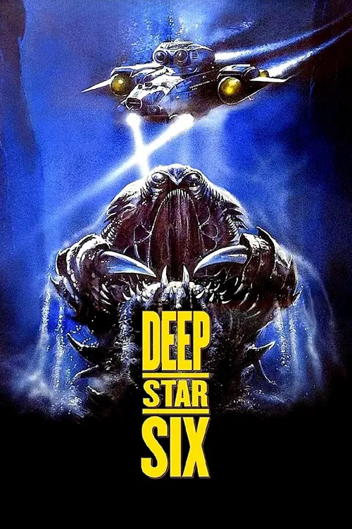 Movie poster for DeepStar Six (1989)