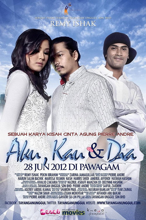 Movie poster for Aku, Kau dan Dia (2012)