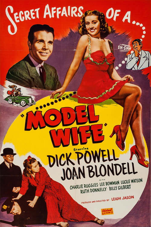 Movie poster for Model Wife (1941)