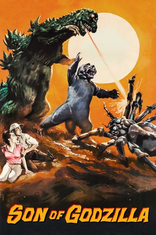 Movie poster for Son of Godzilla (1967)
