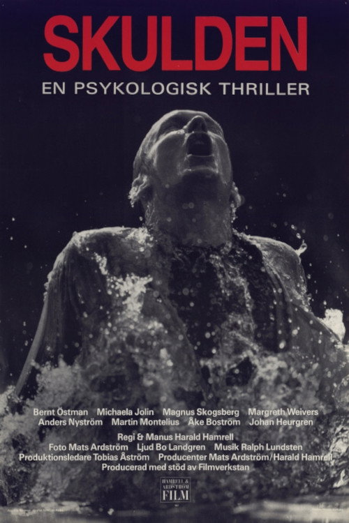 Movie poster for Skulden (1987)