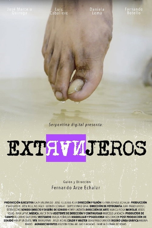 Movie poster for Extranjeros (2020)