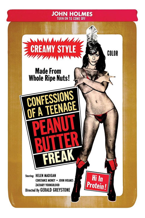 Movie poster for Confessions of a Teenage Peanut Butter Freak (1975)