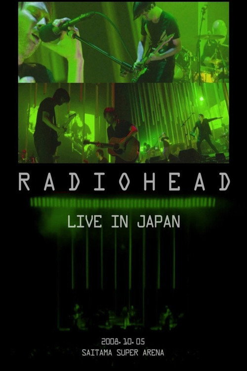 Movie poster for Radiohead: Live in Japan 2008 (2008)