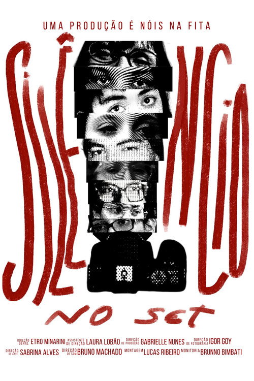 Movie poster for Silêncio no Set (2025)