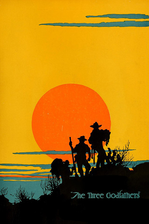 Movie poster for The Three Godfathers (1916)