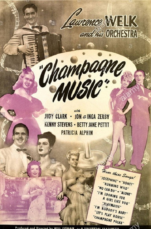 Movie poster for Champagne Music (1946)
