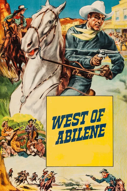 Movie poster for West of Abilene (1940)
