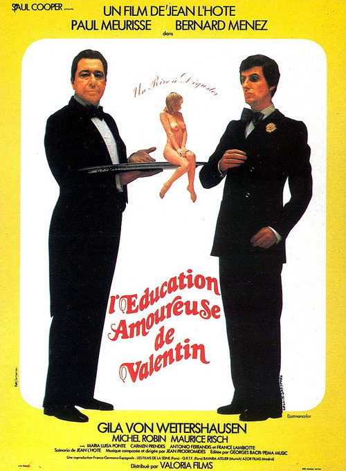 Movie poster for The Education in Love of Valentin (1976)