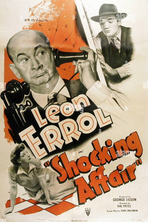 Movie poster for Shocking Affair (1949)