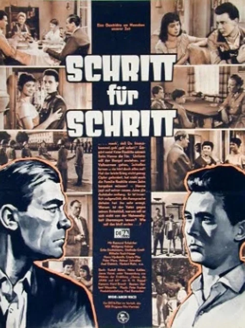 Movie poster for Schritt für Schritt (1960)