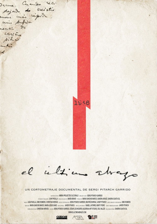 Movie poster for El último abrazo (2014)