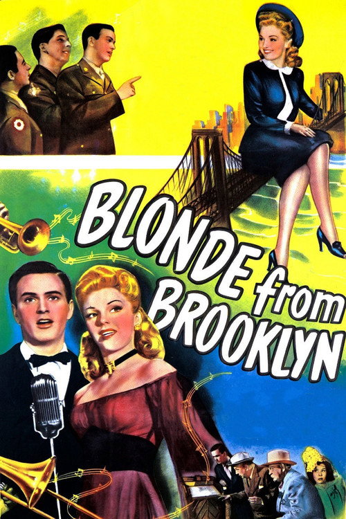 Movie poster for Blonde from Brooklyn (1945)