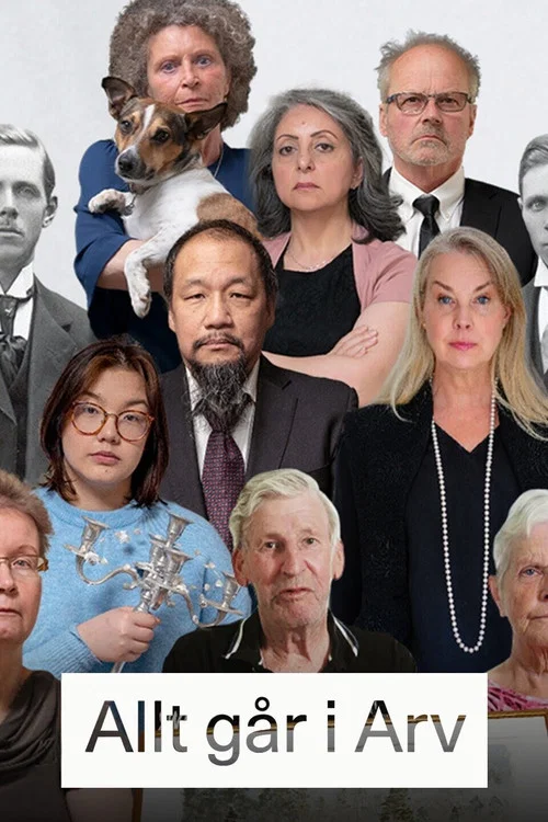 Series poster for Allt går i arv (2021)