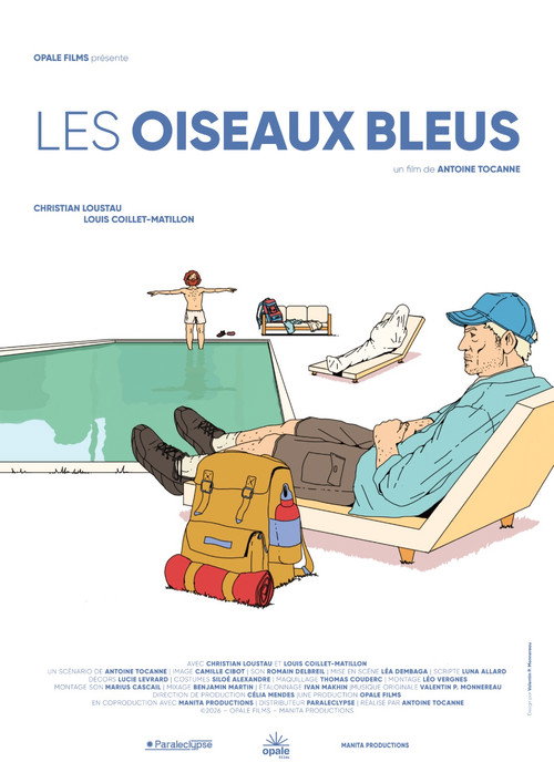 Movie poster for Blue birds (2026)