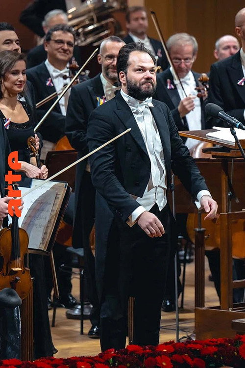Movie poster for Petr Popelka & Czech Philharmonic Orchestra with Antoine Tamestit & Josef Špaček (2024)