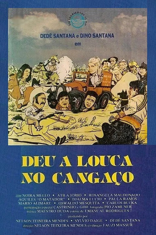 Movie poster for Deu a Louca no Cangaço (1969)