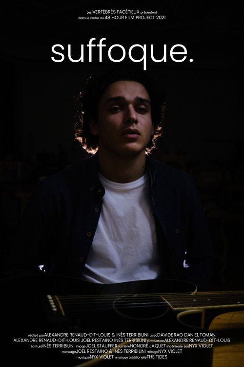 Movie poster for suffoque. (2021)