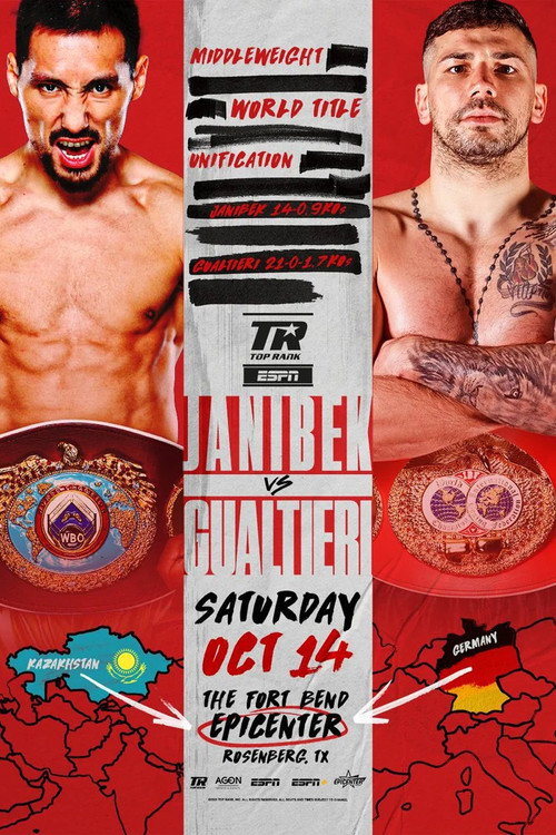 Movie poster for Janibek Alimkhanuly vs. Vincenzo Gualtieri (2023)
