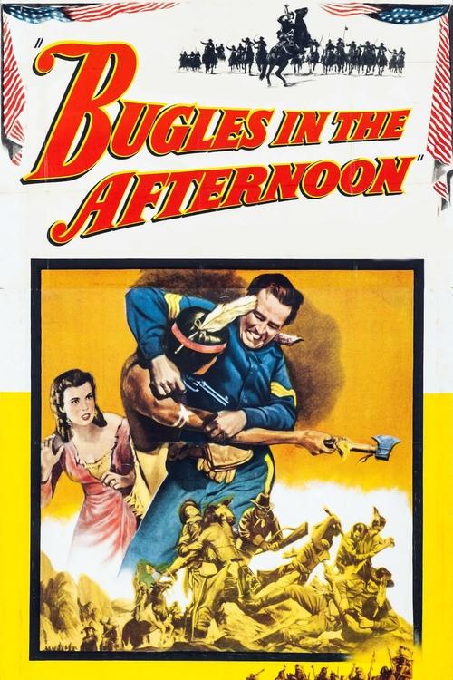 Movie poster for Bugles in the Afternoon (1952)