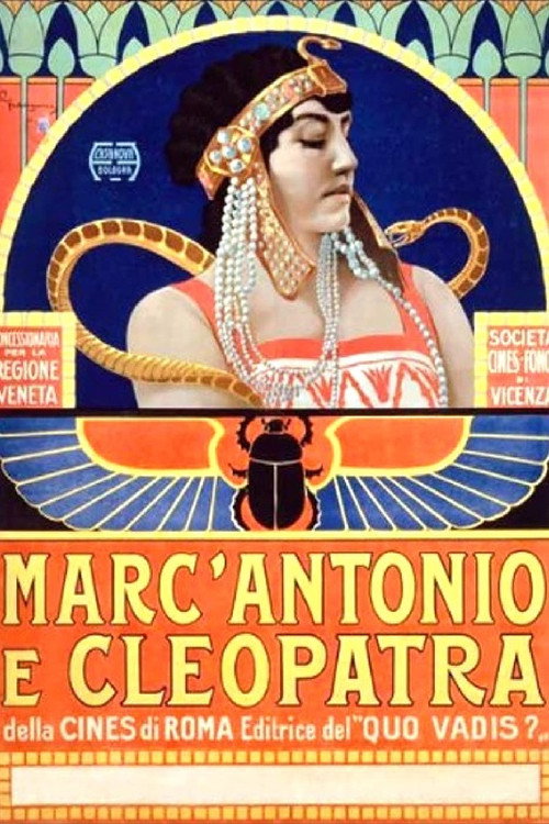 Movie poster for Marc Antony and Cleopatra (1913)