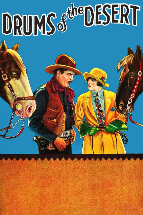 Movie poster for Drums of the Desert (1927)