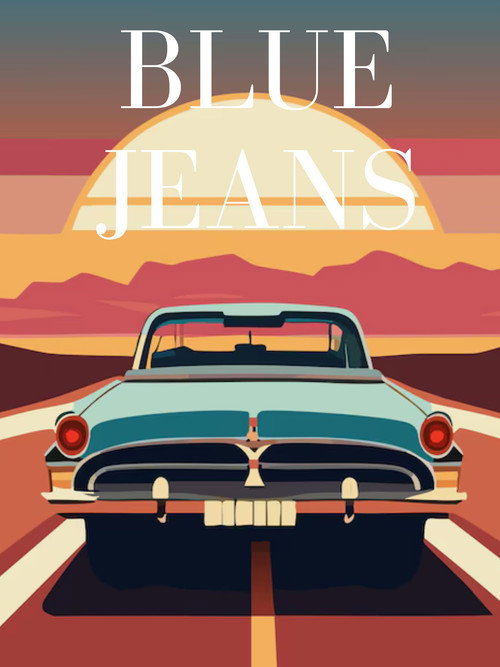 Movie poster for Blue Jeans (2024)