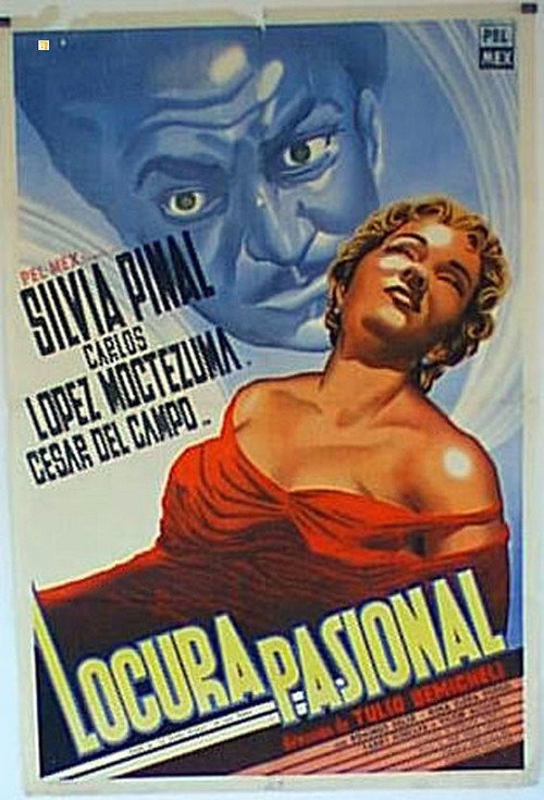Movie poster for Locura pasional (1956)