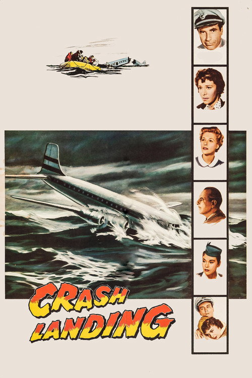 Movie poster for Crash Landing (1958)