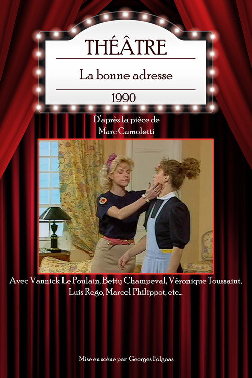 Movie poster for La bonne adresse (1990)