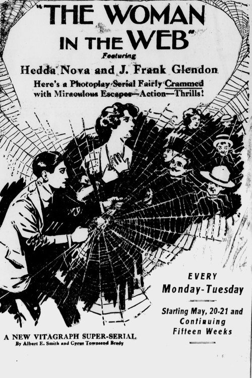 Movie poster for The Woman in the Web (1918)