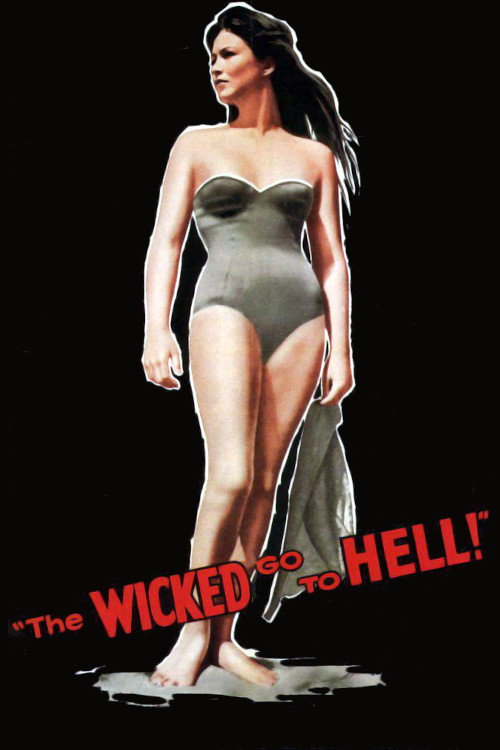Movie poster for The Wicked Go to Hell (1955)