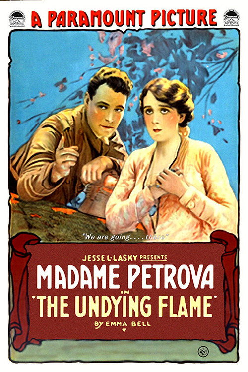 Movie poster for The Undying Flame (1917)
