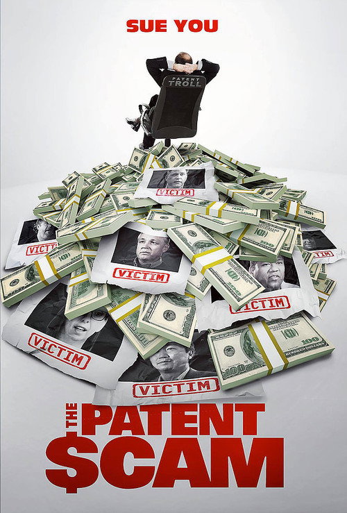 Movie poster for The Patent Scam (2017)