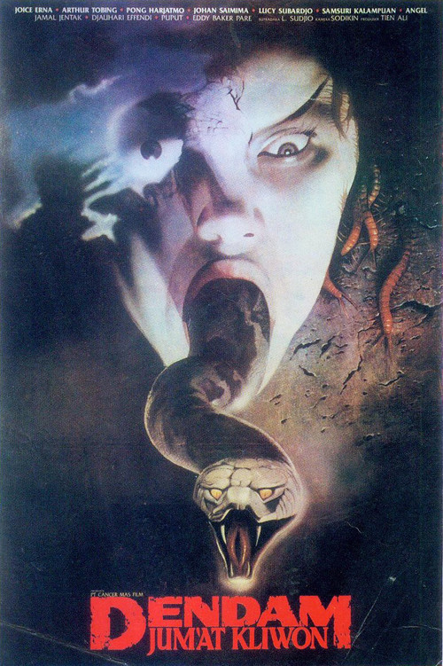 Movie poster for Revenge on Kliwon Friday (1987)