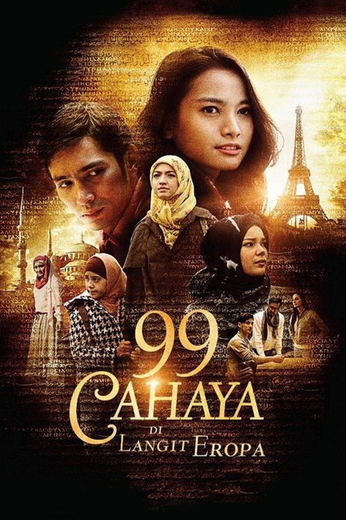 Movie poster for 99 Cahaya di Langit Eropa (2013)