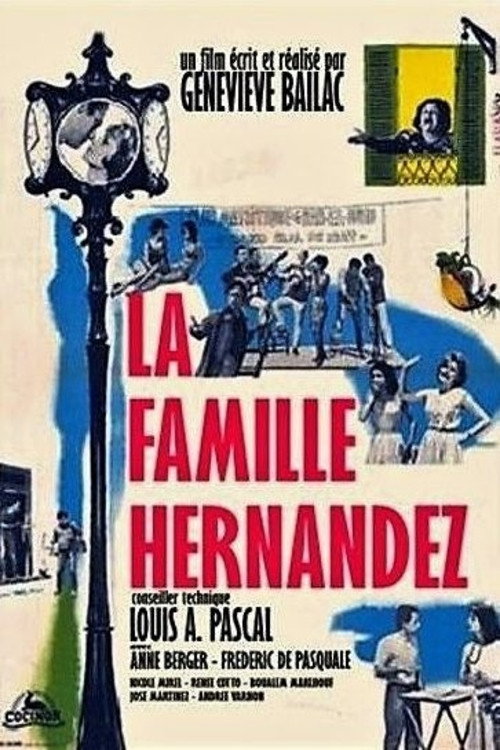 Movie poster for La Famille Hernandez (1965)
