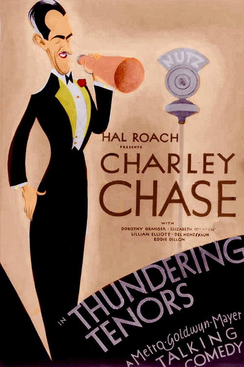 Movie poster for Thundering Tenors (1931)