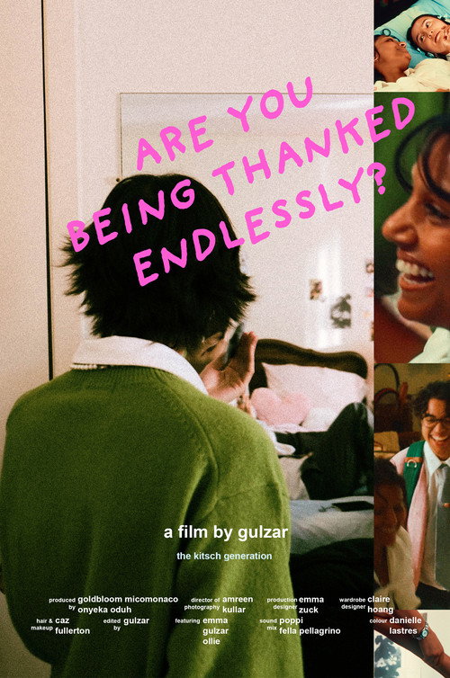 Movie poster for Are You Being Thanked Endlessly? (2026)