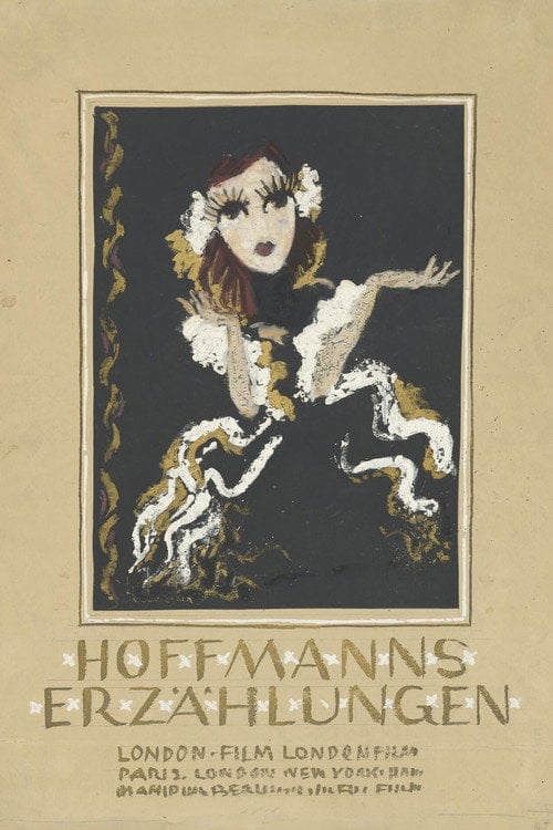 Movie poster for The Tales of Hoffmann (1923)