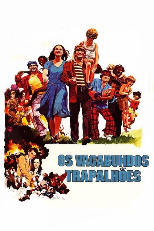 Movie poster for Os Vagabundos Trapalhões (1982)
