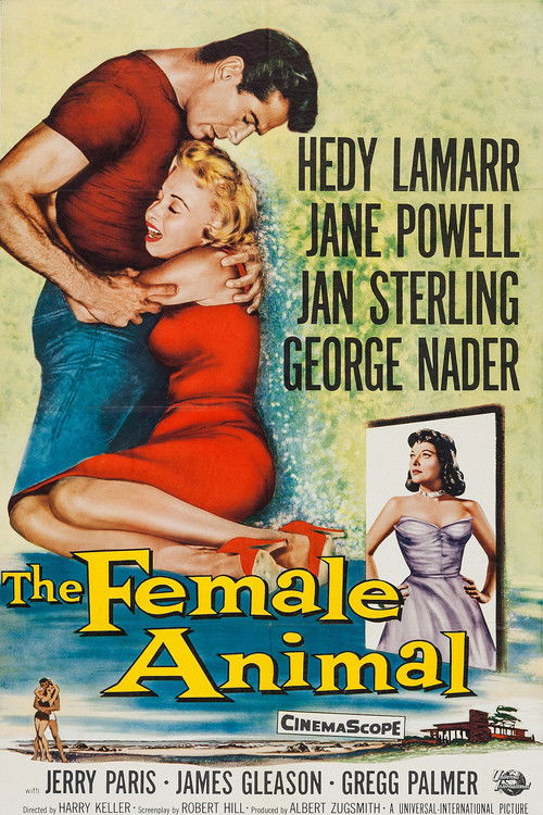 Movie poster for The Female Animal (1958)