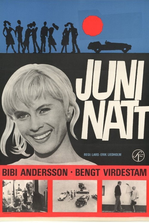 Movie poster for Juninatt (1965)