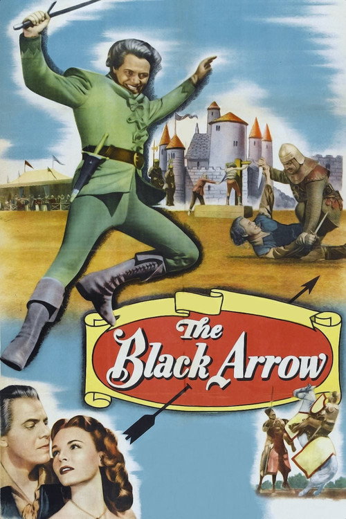 Movie poster for The Black Arrow (1948)