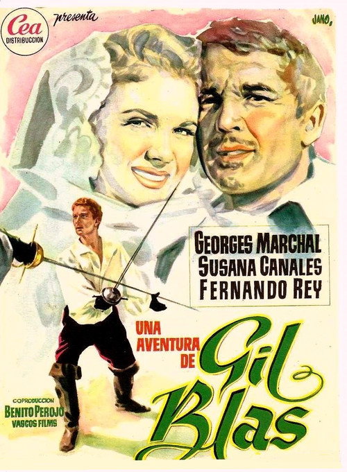 Movie poster for The Adventures of Gil Blas (1956)