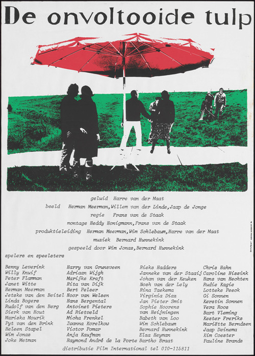 Movie poster for De Onvoltooide Tulp (1980)