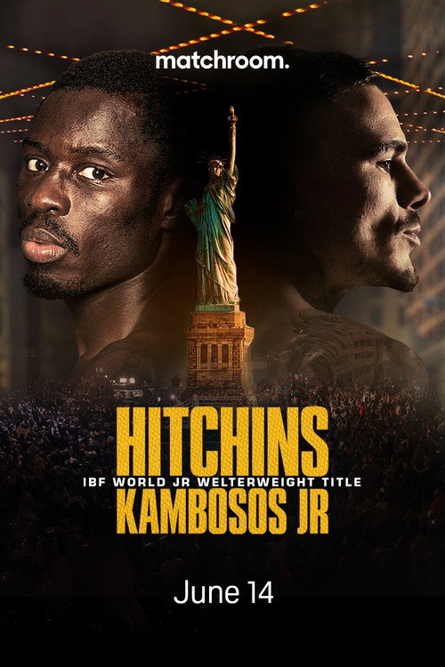 Movie poster for Richardson Hitchins vs. George Kambosos Jr. (2025)