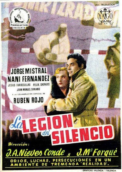 Movie poster for La legión del silencio (1956)